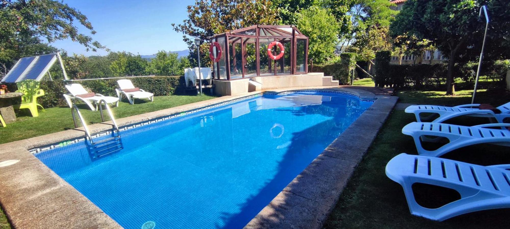 Casa Rural Os Carballos ポンテベドラ エクステリア 写真